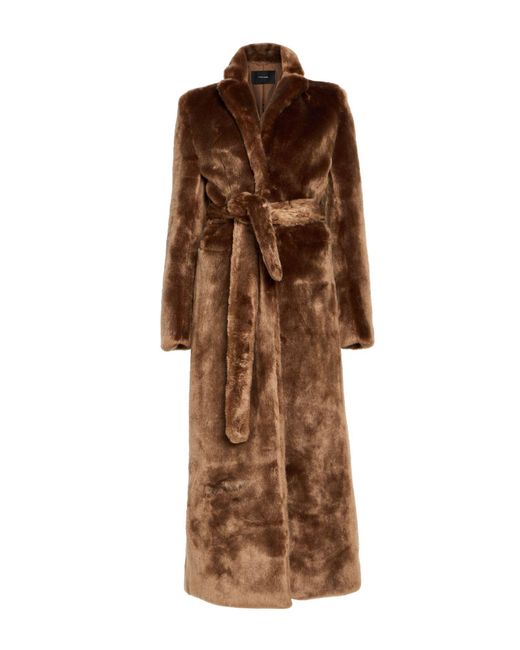 Entire studios Brown Shearling & Teddy