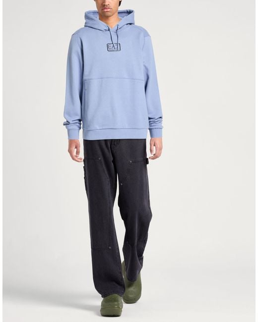 EA7 Blue Sweatshirt for men