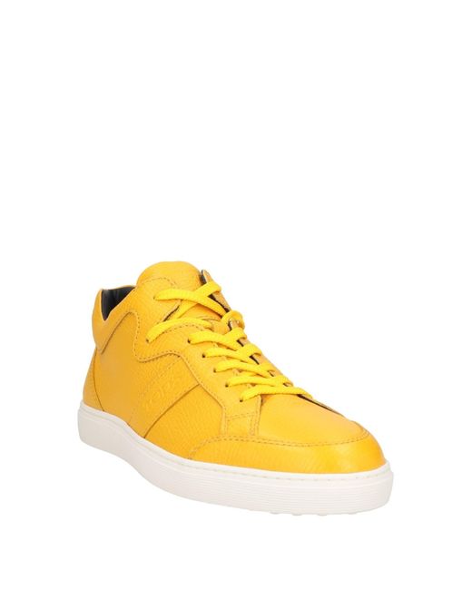 Tod's Yellow Trainers for men