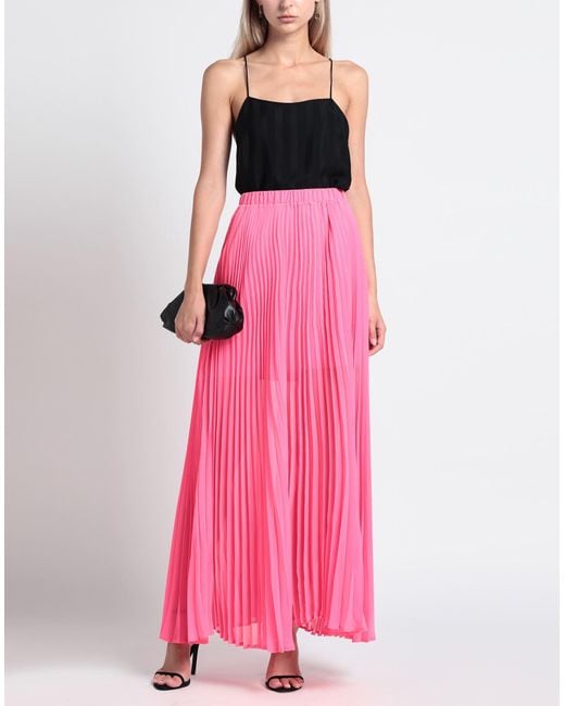Armani Exchange Pink Maxi Skirt