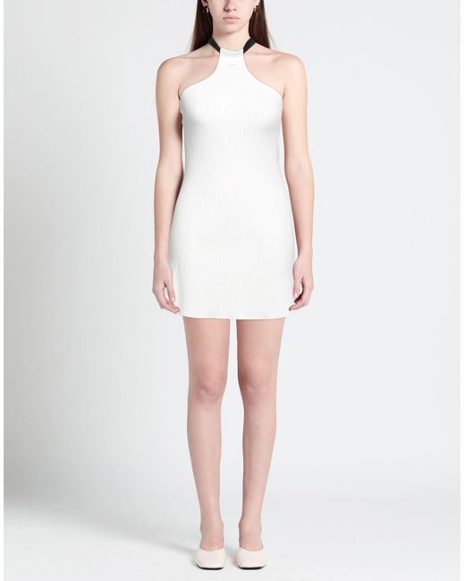 Courreges White Mini Dress