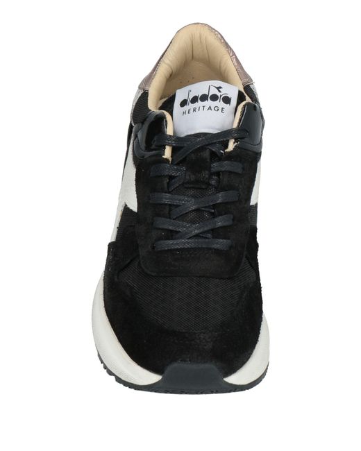 Diadora Black Trainers