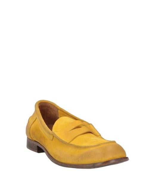 Moma Orange Loafers Leather
