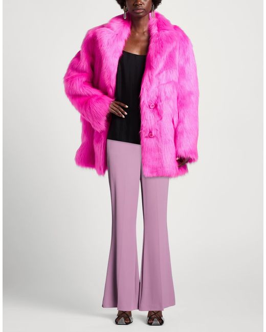 Kaos Purple Pants Polyester, Elastane