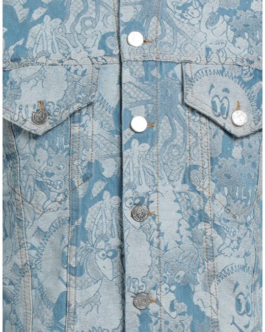 Aries Blue Denim Outerwear for men
