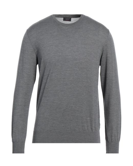 Paul & Shark Gray Sweater for men