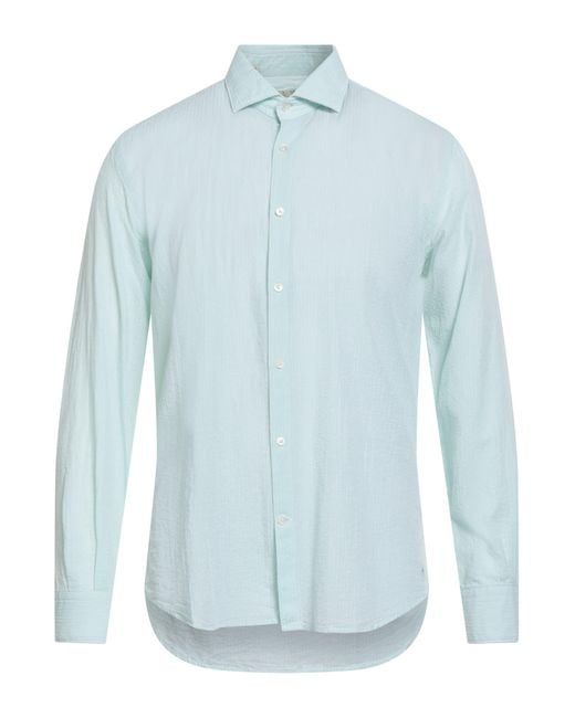 Brooksfield Blue Shirt Cotton for men