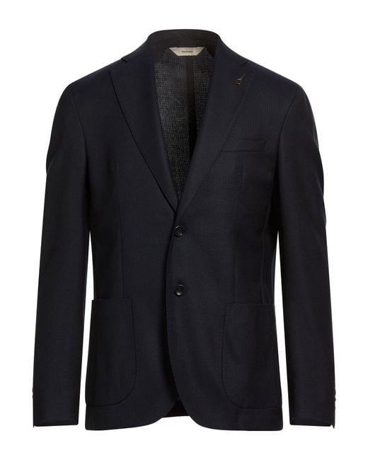 Paoloni Blue Blazers for men