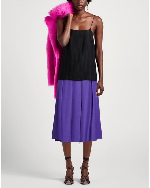 Department 5 Purple Midi Skirt