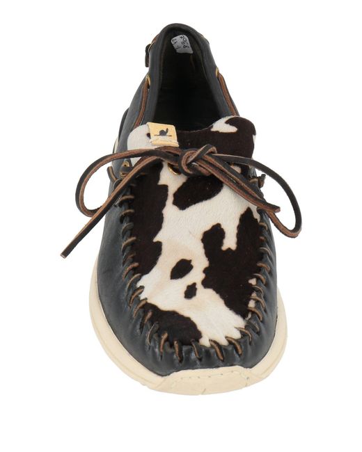 Visvim Black Loafers Leather