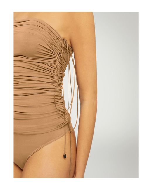 Body Wolford de color Natural