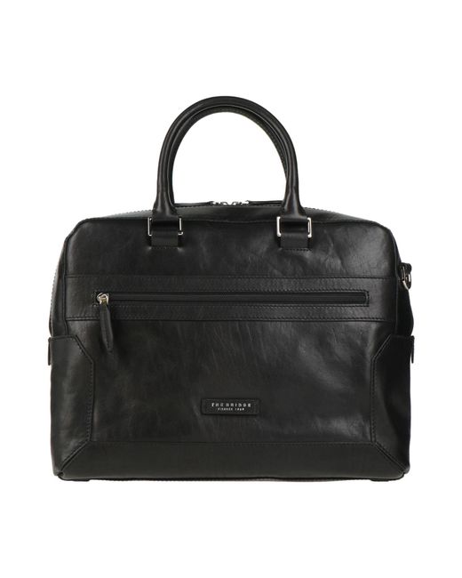The Bridge Black Handbag for men