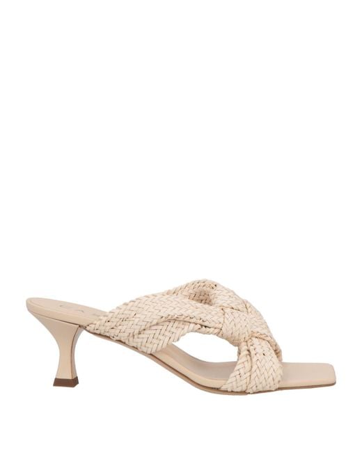 Casadei Natural Sandals
