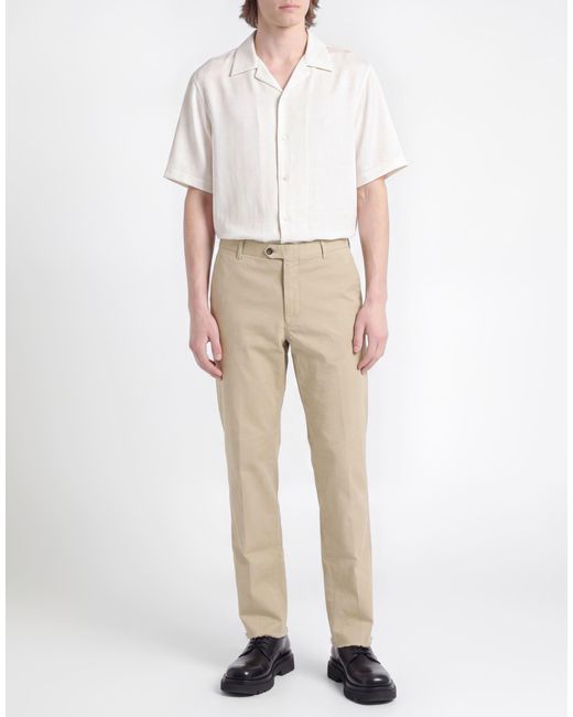Malo Natural Pants Cotton, Elastane for men