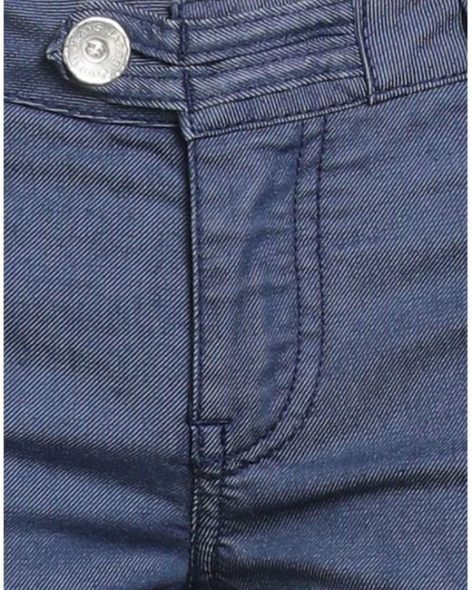 Jacob Cohen Blue Pants Cotton, Polyester, Elastane
