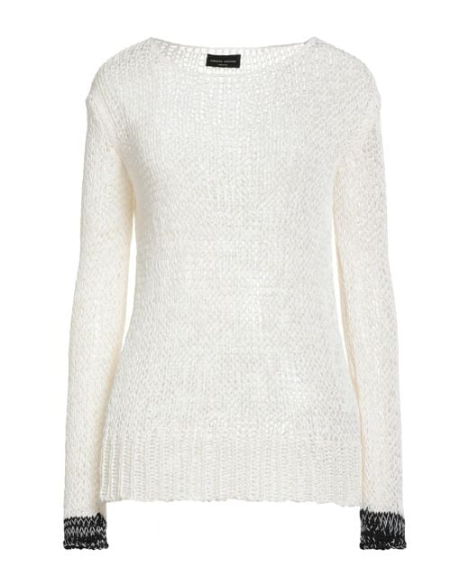 Pullover di Roberto Collina in White