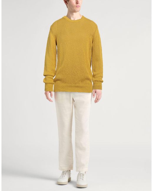 Roberto Collina Yellow Jumper for men