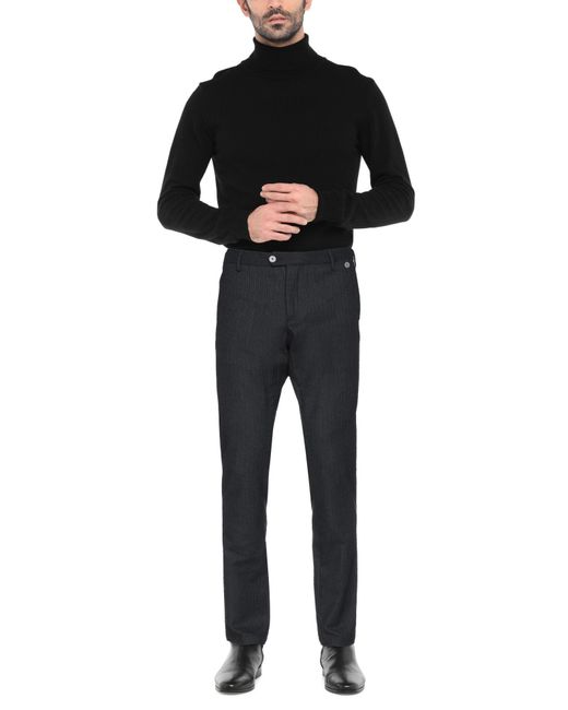 AT.P.CO Blue Steel Pants Wool, Polyester, Cotton, Polyamide for men
