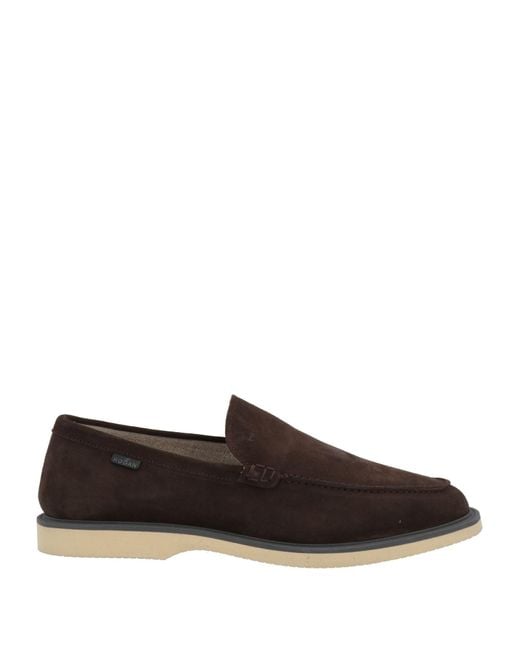 Mocasines Hogan de hombre de color Brown