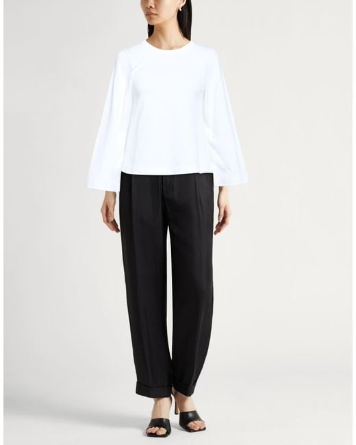 Majestic Filatures White T-Shirt Organic Cotton