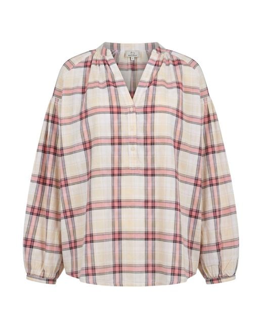 Top Woolrich de color Pink