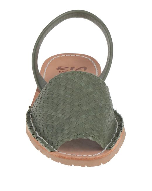 Ria Menorca Green Sandals
