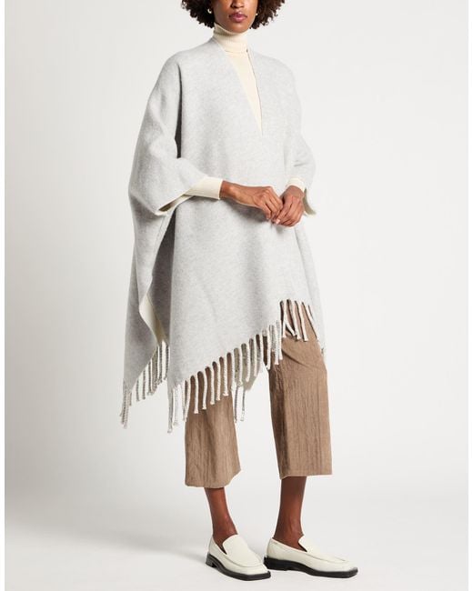 Brunello Cucinelli White Capes