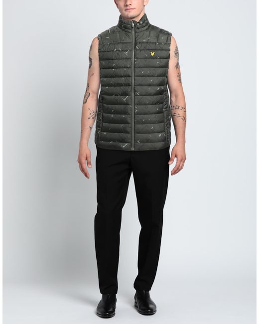 Lyle & Scott Green Puffer for men