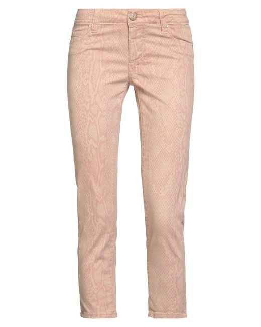 Jacob Cohen Natural Blush Pants Cotton, Elastane