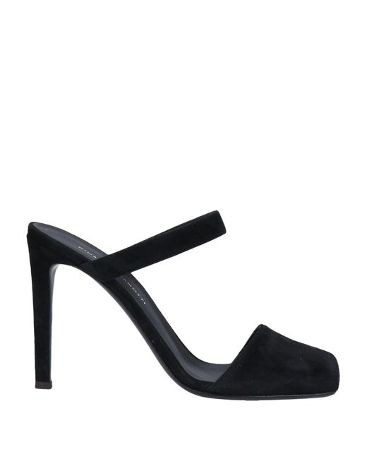 Giuseppe Zanotti Black Sandals
