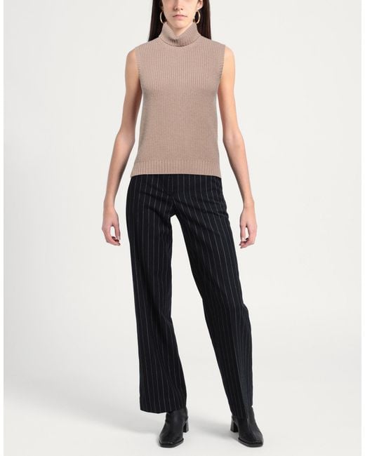 Purotatto Natural Turtleneck Cashmere