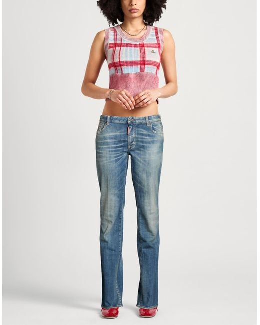 DSquared² Blue Jeans Cotton, Polyester, Elastane