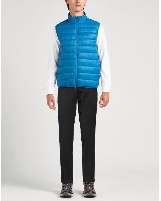 Dondup Black Pants Virgin Wool, Elastane, Polyester for men