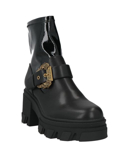 Versace Jeans Couture Black Ankle Boots