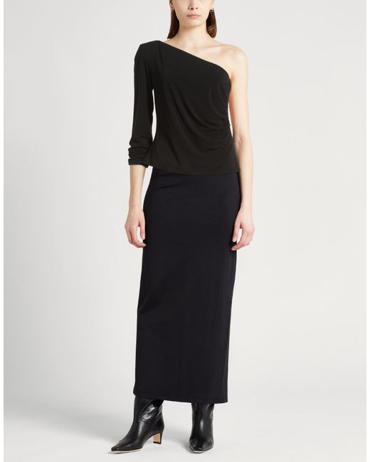 Max Mara Black Top Viscose, Elastane