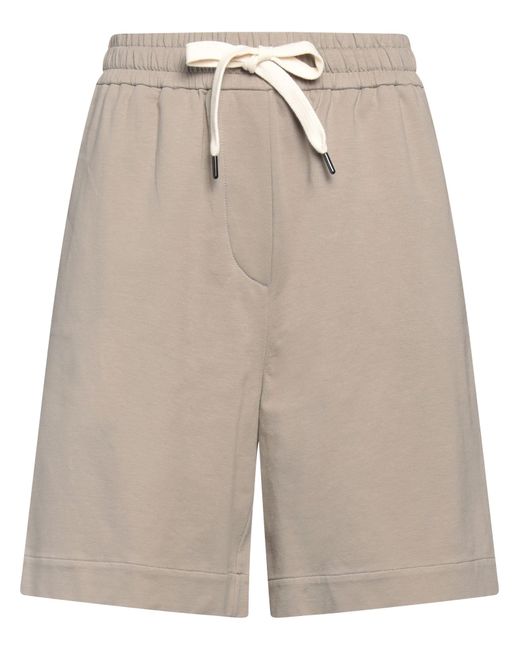 Brunello Cucinelli Natural Shorts & Bermudashorts