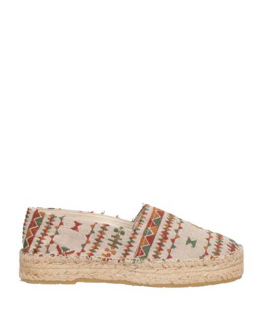 Virreina Natural Khaki Espadrilles Textile Fibers