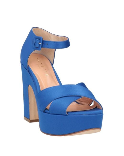 Nenette Blue Sandals