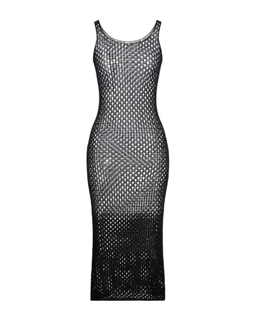Dion Lee Black Midi Dress