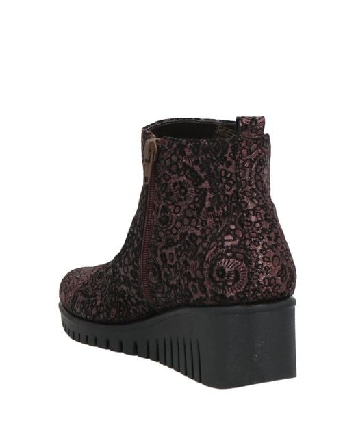 The Flexx Brown Ankle Boots Leather