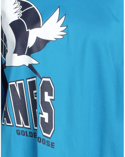 Golden Goose Deluxe Brand Blue T-shirts