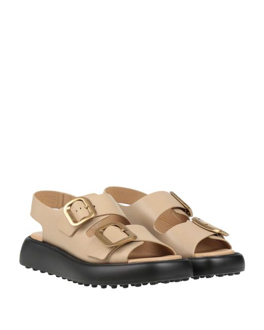 Tod's White Sandals