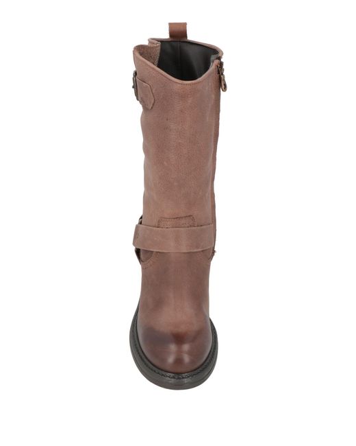 Ovyè Brown Boot Leather