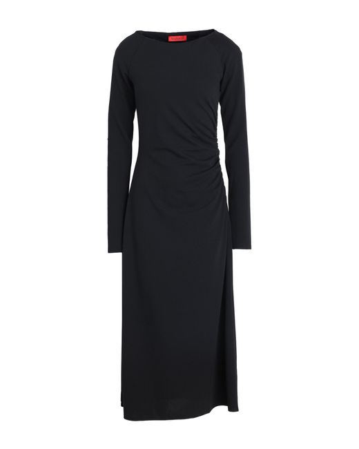MAX&Co. Black Midi Dress