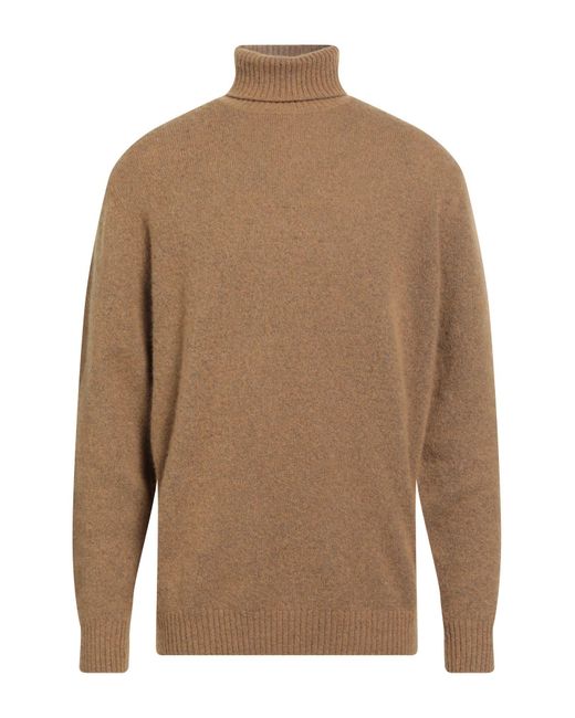 FILIPPO DE LAURENTIIS Rollkragenpullover in Brown für Herren