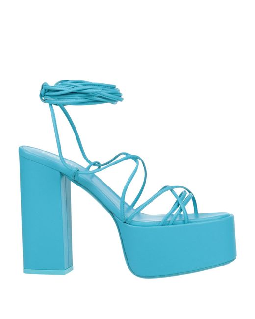 Paris Texas Blue Sandals