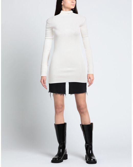 Ann Demeulemeester White Turtleneck