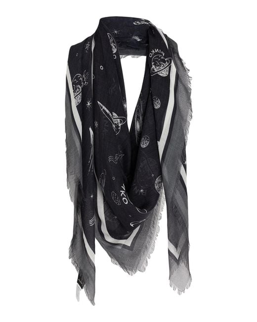 Pinko Black Scarf
