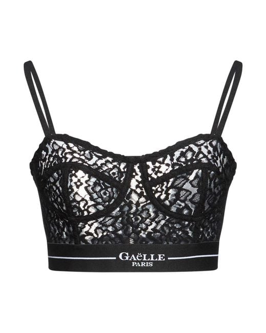 Gaelle Paris Black Top Polyamide, Elastane