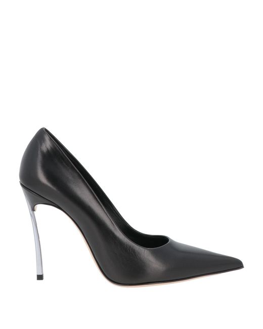 Casadei Black Pumps Leather